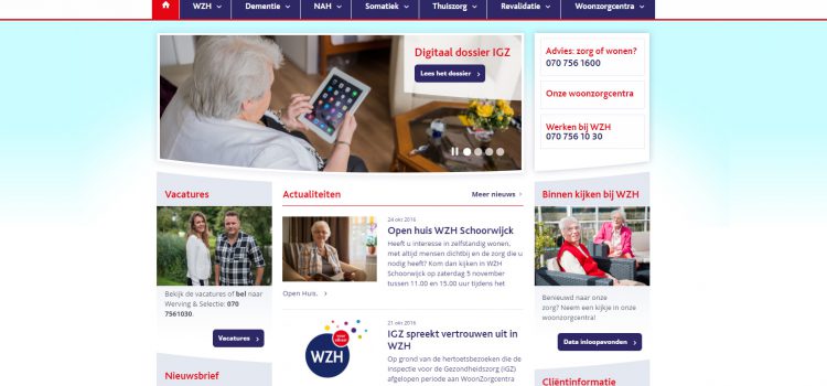 Web ontwikkeling You are here: HomeWerkWeb ontwikkeling WEBONTWIKKELING PROJECTEN WoonZorgcentra Haaglanden